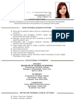 Updated Resume Nursing | Pdf | Nursing | Hospital