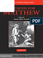 Powell - Methods for Matthew (CUP)