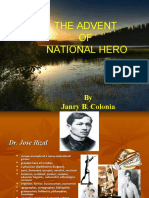 Chapter 3 Advent of The National Hero