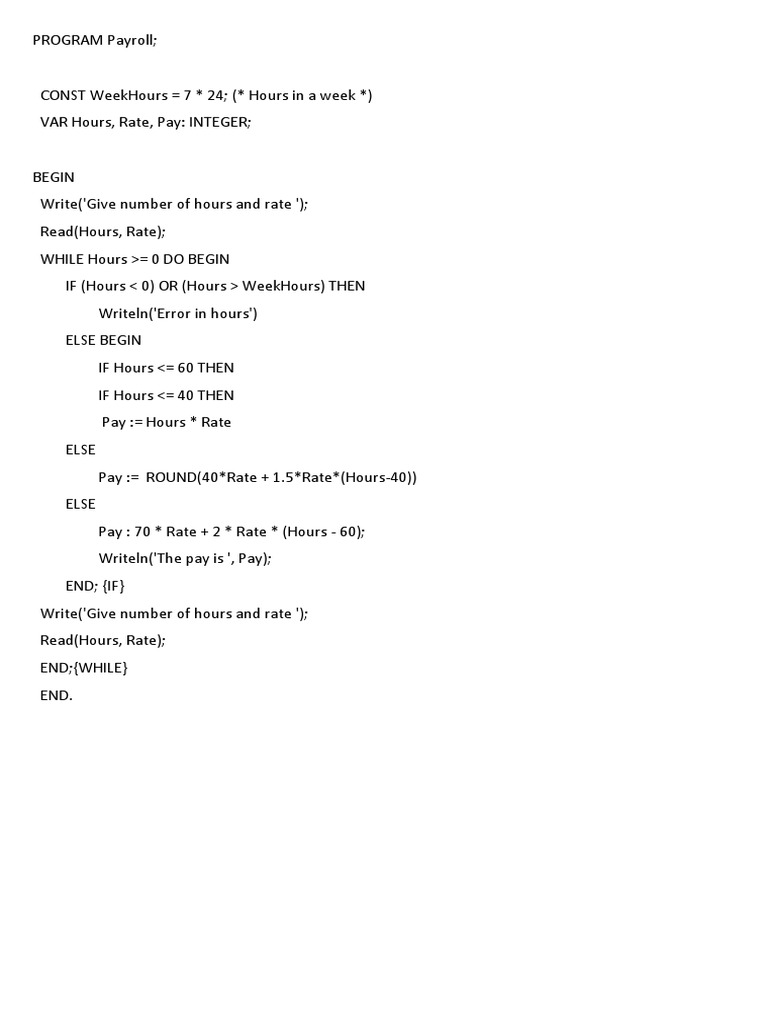 While Loop | PDF