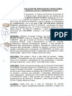 CONTRATO DE LOCACIÓN DE SERVICIOS - CONSULTORÍA y Más. PRADO FLORES Y SOTELO TAMAYO. Collique. 8 JUL 2008. 2 Págs. Lector