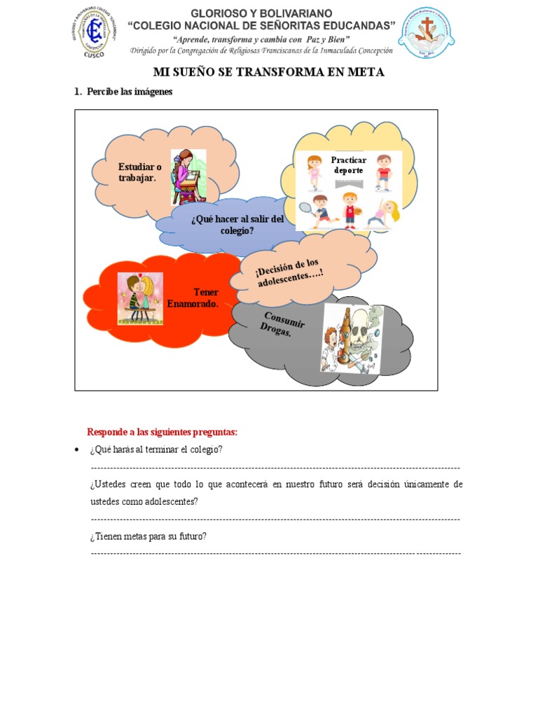 Transformando Sueños en Metas Claras | PDF | Cognición