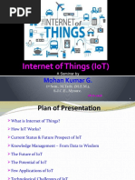 Internet of Things (Iot) : Mohan Kumar G