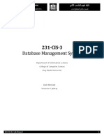 231 - CIS - Lab Manual