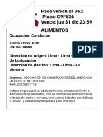 Solicitud de Pase Personal Laboral