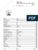 Product Data Sheet: Acti9 iID - RCCB - 2P - 25A - 30ma - Type AC
