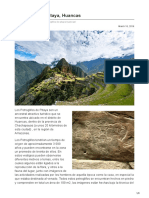 Petroglifos de Pitaya Huancas