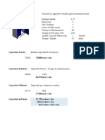 Capacidad de Planta