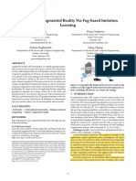 Personalized Augmented Reality Via Fog-Based Imitation Learning