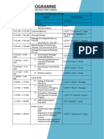 Indicative Programme: Day 1 (November 18, 2021) : Barangay Development Planning Time Topic Discussant