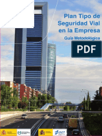 Plan Tipo de Seguridad Vial en la Empresa. Guía metodológica (2011)