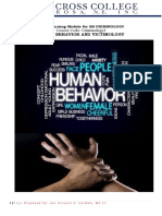 Human Behavior and Victimology: A Self-Learning Module For BS CRIMINOLOGY