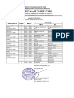 Jadwal PTS Ganjil