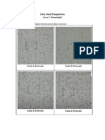 Data Hasil Pengamatan Rombongan I
