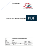 Environmental Responsibilities Procedure