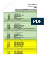 Jadwal Pembelajaran Tatap Muka Terbatas (PTMT) Fakultas Teknogi Informasi Universitas Budi Luhur SEMESTER GASAL 2021/2022