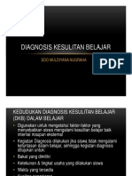 Diagnosis Kesulitan Belajar