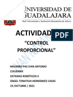 Sistemas Roboticos 2 Control Proporcional