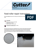 Feed-Roller Repair Instructions: Tools Needed