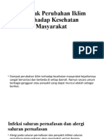 Dampak Perubahan Iklim Terhadap Kesehatan Masyarakat Kepasifikan