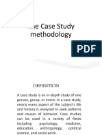 Case Study Methodology New