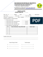 1. Berita Acara Ujian Praktik