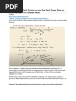 Lec-3 Effect of Fault Resistance and Pre-Fault Power Flow On The Performance of Distance Relay