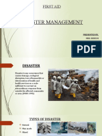 Disaster MGMT