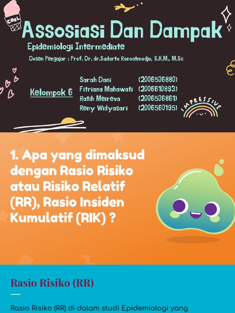Memahami Rasio Risiko dan Odds Ratio | PDF