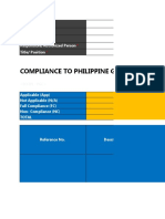 Compliance To Philippine Grid Code