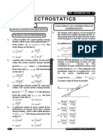 Electrostatics: Electrostatics Jee - Advanced Vol - Vi