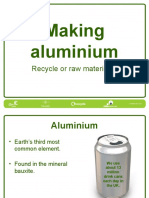 Making Aluminium: Recycle or Raw Materials?