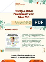 Dir API - Strategi Dan Jadwal Pelaksanaan ProKlim 2021