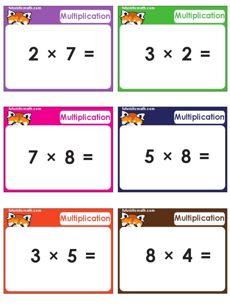 Multiplication | PDF