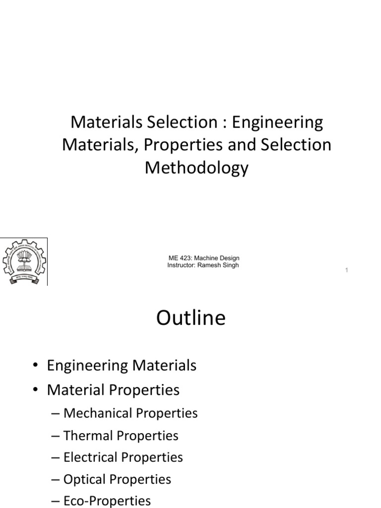 Understanding Materials Selection A Comprehensive Guide to Engineering
