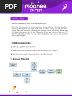 CPI Test Guide: Initial Requirements