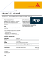 Sikadur®-32 Hi-Mod: Product Data Sheet