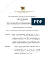 Permen Lhk No 18 Tahun 2021 Tentang Sertifikasi Kompetensi Analisis Mengenai Dampak Lingkungan Hidup, Lembaga Penyedia Jasa Penyusun Analisis Mengenai Dampak Lingkungan Hidup, Dan Uji Kelayakan Lingkungan Hidup