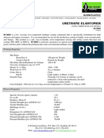 Urethane Elastomer (BC8860 Urethane) Technical Datasheet