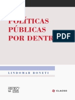 Boneti, L. (2017). Políticas públicas por dentro. Evaluación Nº 1 PPD