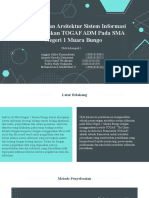 ATI - Kelompok 1 - PENDIDIKAN (PERANCANGAN ARSITEKTUR SISTEM INFORMASI MENGGUNAKAN TOGAF ADM PADA SMA NEGERI 1)