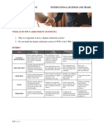 Week 10 Output Assignment (50 Points) :: College Department International Business and Trade