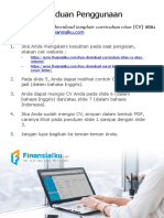 Template CV Dan Surat Lamaran Pekerjaan.1553564457520