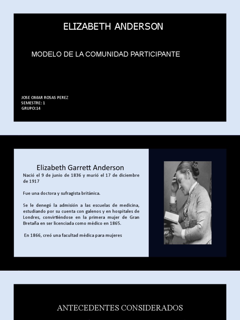 Modelo de Comunidad Participante de Anderson | PDF | Enfermería ...