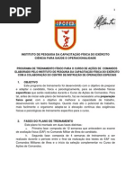 plano de treinamento operações  especiais
