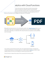 Streaming Analytics With Cloud Functions