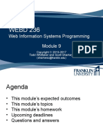 WEBD 236: Web Information Systems Programming