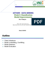 Int3209 - Data Mining: Week 5: Classification Model Improvements