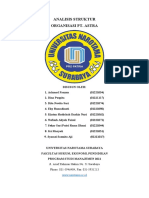 Analisis Struktur Pt. Astra