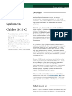 Multisystem Inflammatory Syndrome in Children (MIS-C) - Fact Sheets - Yale Medicine